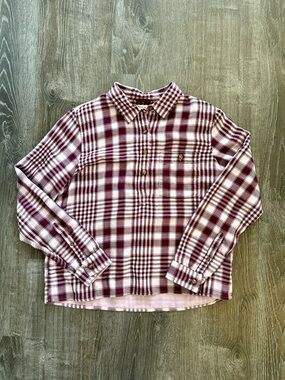 LLBean Tencel Cotton Pullover Shirt